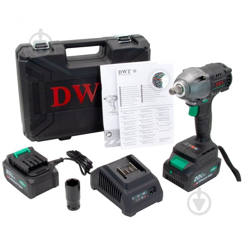 Гайковерт ударний акумуляторний DWT ABWP-20 HDN-4C2 BMC - фото 8