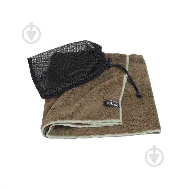 Полотенце Mil-Tec ВОЕННЫЙ MICROFIBRE, OLIVE, 100X50 CM - фото 1