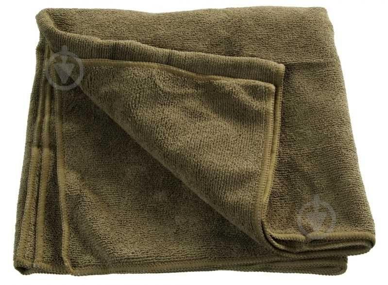 Полотенце Mil-Tec ВОЕННЫЙ MICROFIBRE, OLIVE, 100X50 CM - фото 2
