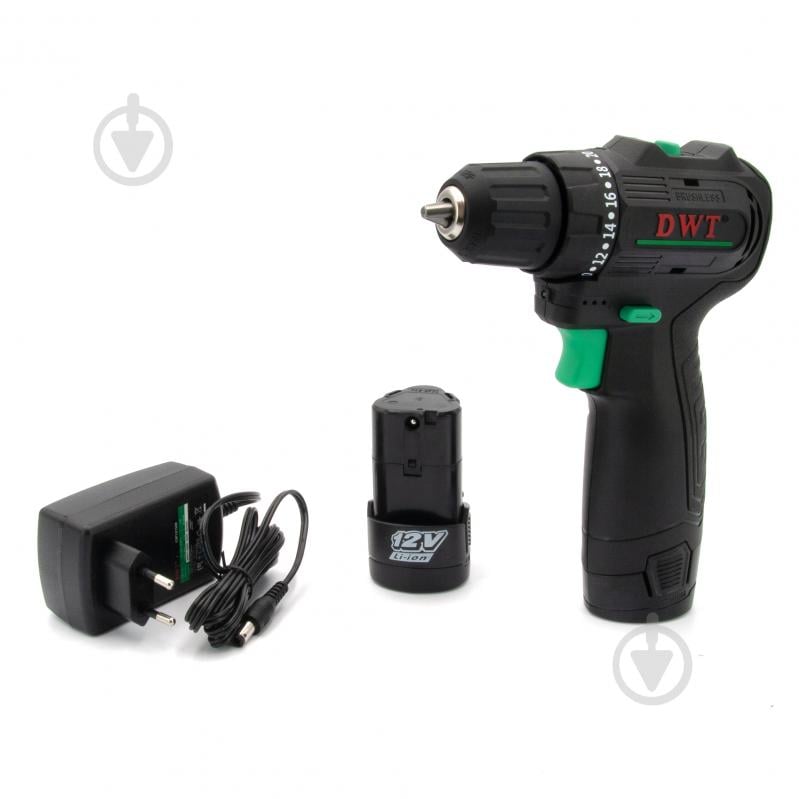 Шуруповерт акумуляторний DWT ABSP-12 DN-2 - фото 7