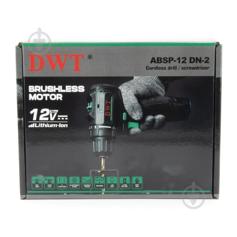 Шуруповерт акумуляторний DWT ABSP-12 DN-2 - фото 8