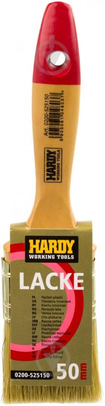 Кисть плоская Hardy серия 52 50 мм 0200-525150 - фото 3 Кисть плоская Hardy серия 52 50 мм 0200-525150 - фото 3