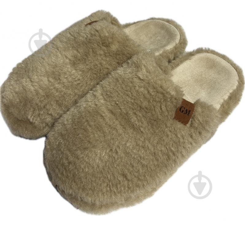 Тапки домашние Gemelli Мен р.42 бежевый - фото 1 Тапки домашние Gemelli Мен р.42 бежевый - фото 1