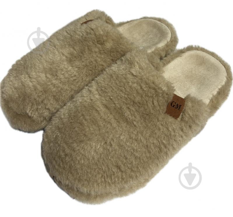 Тапки домашние Gemelli Мен р.45 бежевый - фото 1 Тапки домашние Gemelli Мен р.45 бежевый - фото 1