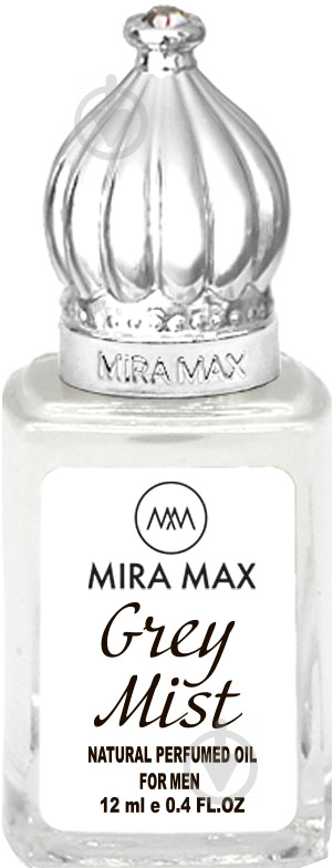 Олія парфумована MIRA MAX Grey Mist 12 мл - фото 2