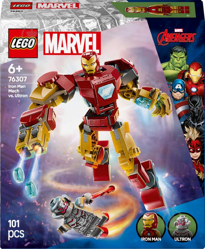 Конструктор LEGO Super Heroes Marvel Робот Железного Человека против Альтрона 76307 - фото 1