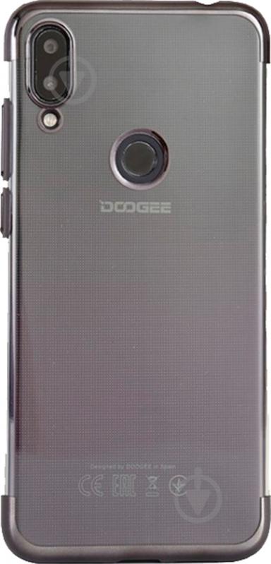 Чехол защитный Doogee черный (Силіконовий чохол TPU Electrop) Y7 - фото 3