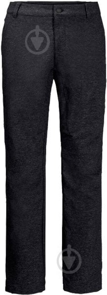 Брюки Jack Wolfskin WINTER TRAVEL PANTS 1505231-6000 р. 56 черный - фото 1