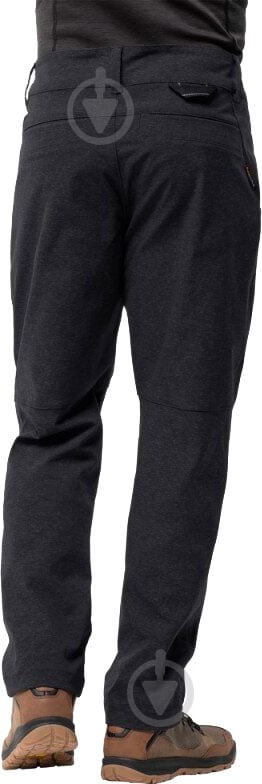 Брюки Jack Wolfskin WINTER TRAVEL PANTS 1505231-6000 р. 56 черный - фото 2