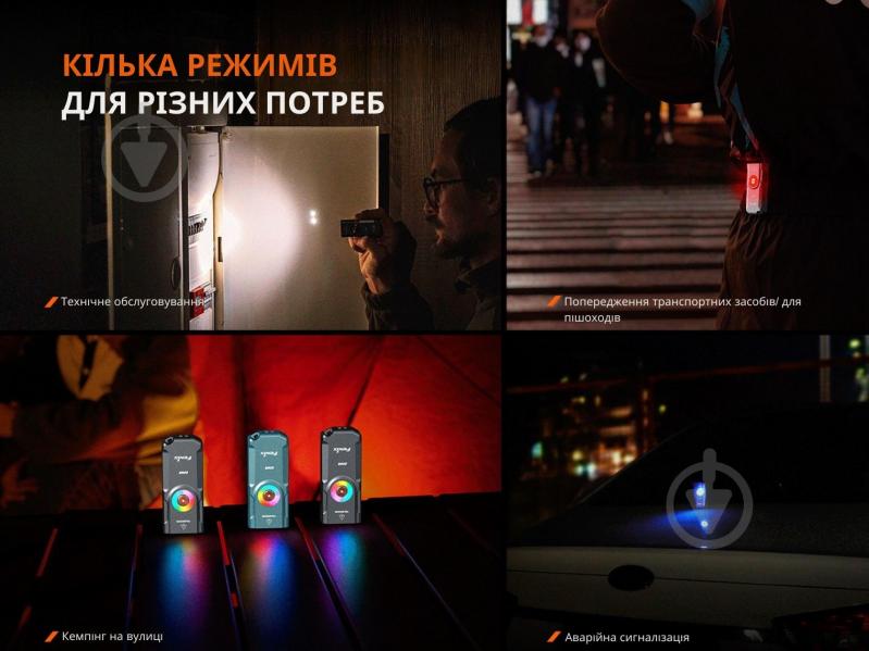 Фонарик карманный Fenix E06R бирюзовый 700 Lm бирюзовый E06R-TQ - фото 13 Фонарик карманный Fenix E06R бирюзовый 700 Lm бирюзовый E06R-TQ - фото 13