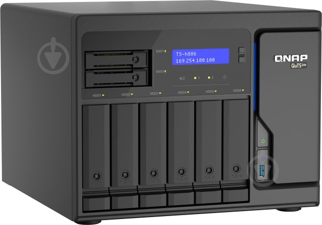 Мережеве сховище QNAP TS-H886-D1622-16G - фото 2