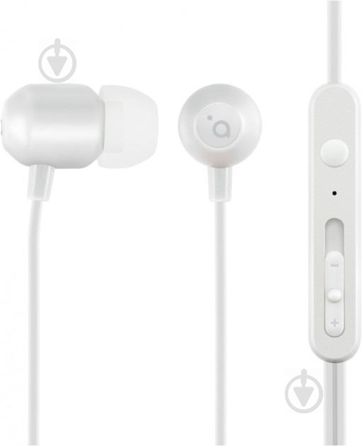 Навушники Acme HE-21W Earphones With Mic white - фото 2