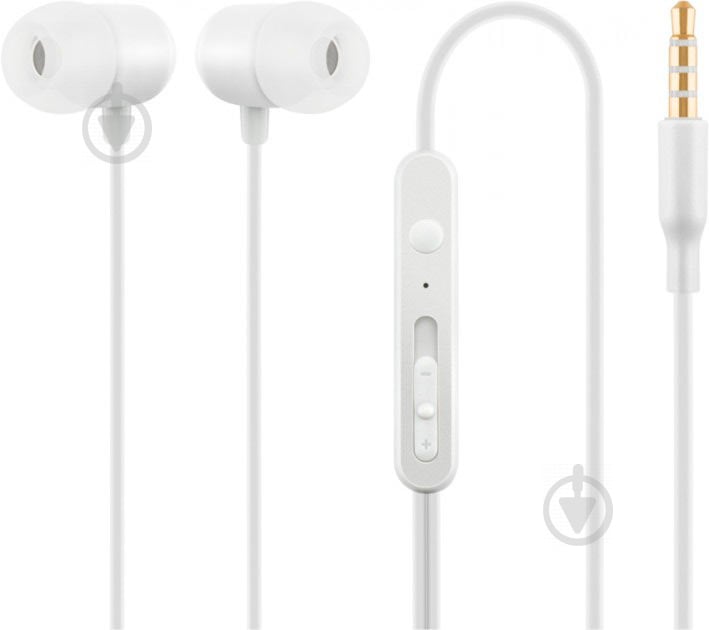 Навушники Acme HE-21W Earphones With Mic white - фото 4