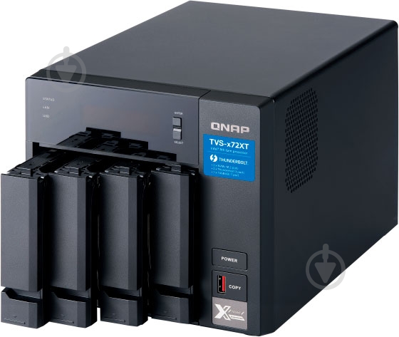 Сетевое хранилище QNAP TVS-472XT-PT-4G - фото 6