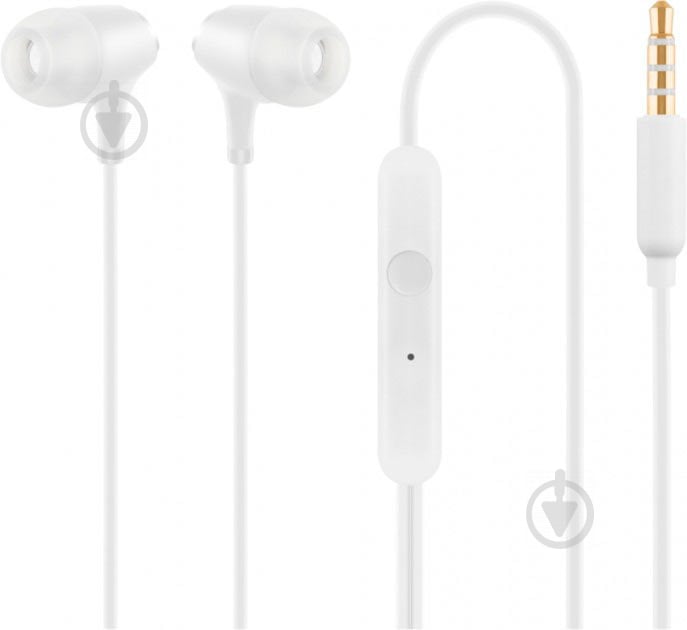 Навушники Acme HE-22W Earphones With Mic white - фото 4