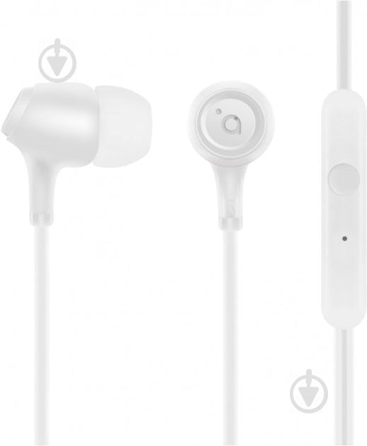 Навушники Acme HE-22W Earphones With Mic white - фото 2