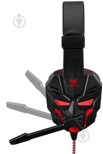 Навушники Aula Prime Basic Gaming Headset black/red - фото 3 Навушники Aula Prime Basic Gaming Headset black/red - фото 3
