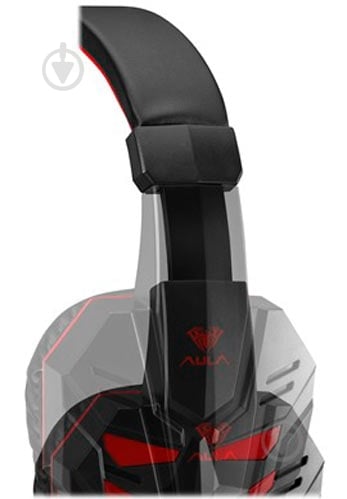 Навушники Aula Prime Basic Gaming Headset black/red - фото 4 Навушники Aula Prime Basic Gaming Headset black/red - фото 4