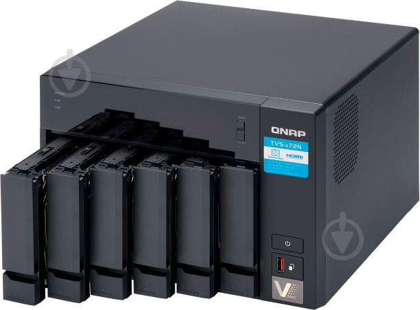 Сетевое хранилище QNAP TVS-672N-I3-4G - фото 6 Сетевое хранилище QNAP TVS-672N-I3-4G - фото 6