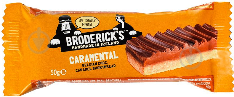 ᐉ Батончик Broderick's Caramental с бельгийским шоколадом, мягкой ...