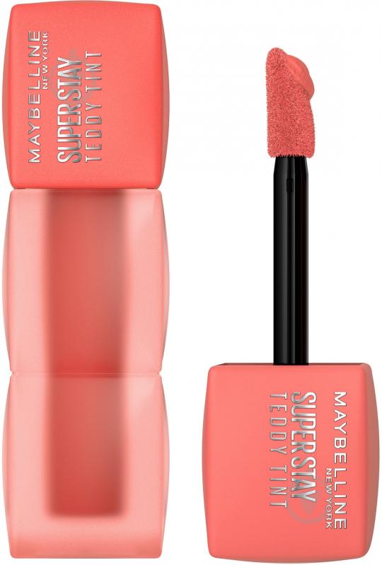 Помада-тинт Maybelline New York Super Stay Teddy Tint 25 Baby Tee 5 мл - фото 1 Помада-тинт Maybelline New York Super Stay Teddy Tint 25 Baby Tee 5 мл - фото 1