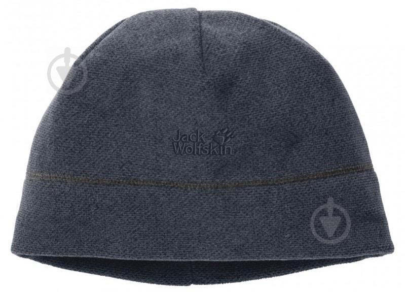 Шапка Jack Wolfskin Skywind Cap 1908741-6230 р.M темно-сірий - фото 1