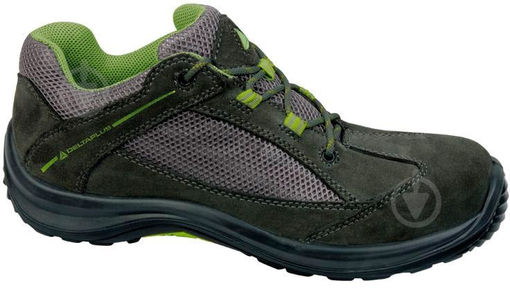 Ботинки Delta Plus Viagi S1P р.40 VIAGISPGV40 серый с зеленым - фото 1 Ботинки Delta Plus Viagi S1P р.40 VIAGISPGV40 серый с зеленым - фото 1