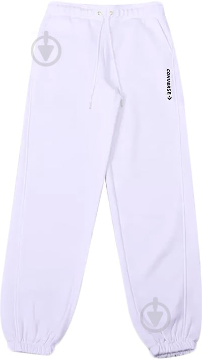 Брюки Converse Star Chevron Jogger Pant 10022004-A04 р. M белый - фото 1