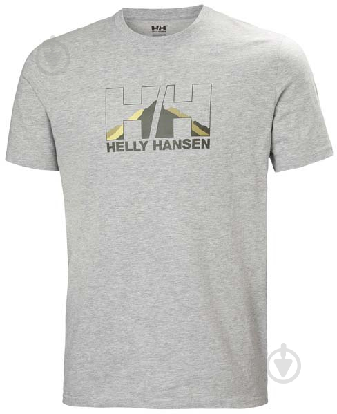 Футболка Helly Hansen 62978-950 р.2XL серый - фото 5