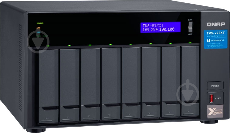 Сетевое хранилище QNAP TVS-872XT-I5-16G - фото 5 Сетевое хранилище QNAP TVS-872XT-I5-16G - фото 5
