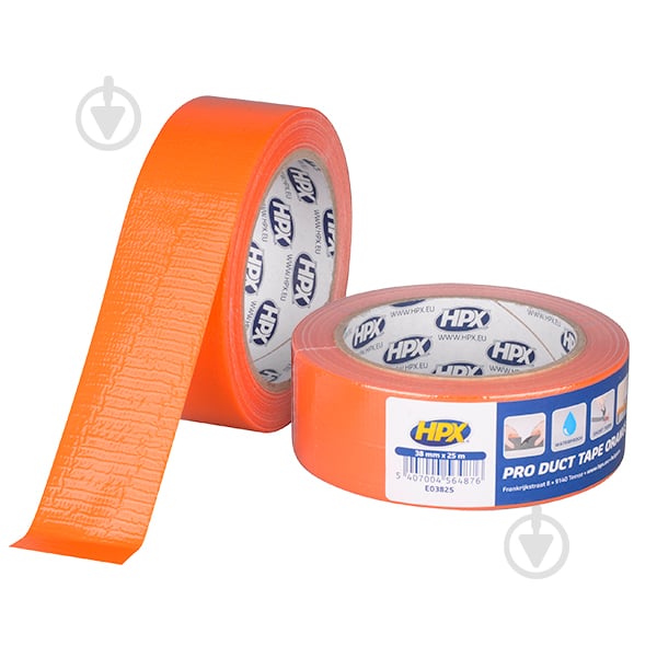 Армована стрічка HPX EO3825 Duct Tape Pro 25 м 0,2 мкм - фото 1