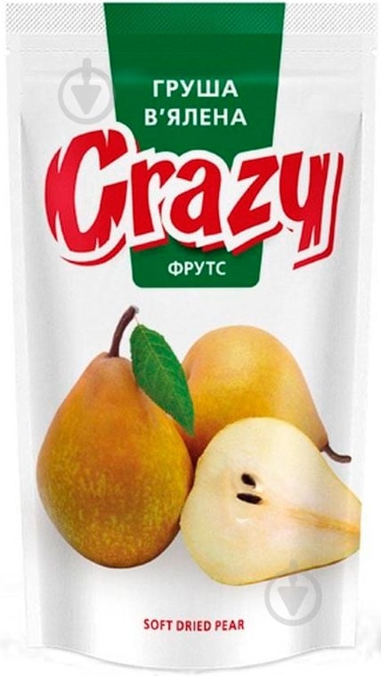 Снеки Crazy Фрутс Снек "Груша вяленая" 55 г - фото 1