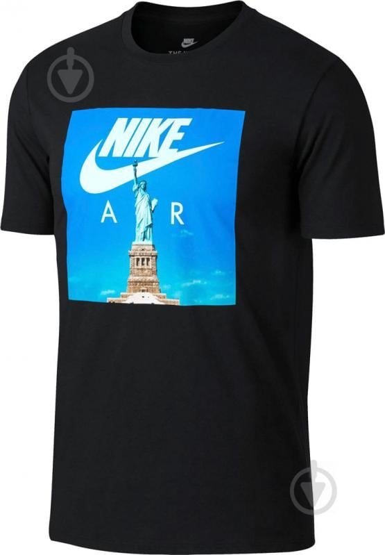 Футболка Nike M TEE AIR 1 892155-010 р.M черный - фото 1