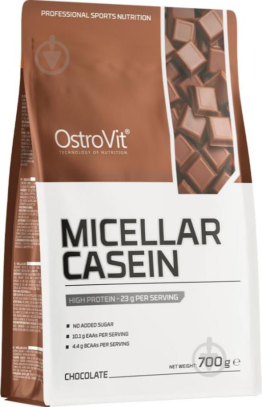 Протеин Ostrovit Micellar Casein шоколад 0,7 кг - фото 1