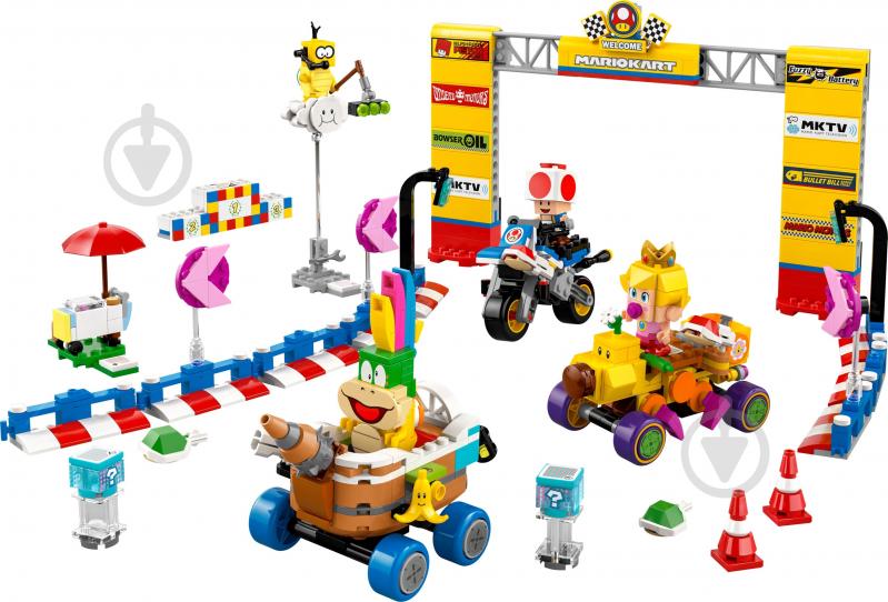 Конструктор LEGO Super Mario Mario Kart – Baby Peach & Grand Prix. Набор 72036 - фото 3