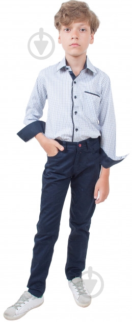 Рубашка Kids Couture р. 152 голубой 100243407 - фото 1