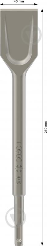 Зубило Bosch SDS-plus 40x250 мм 2.608.690.101 - фото 2