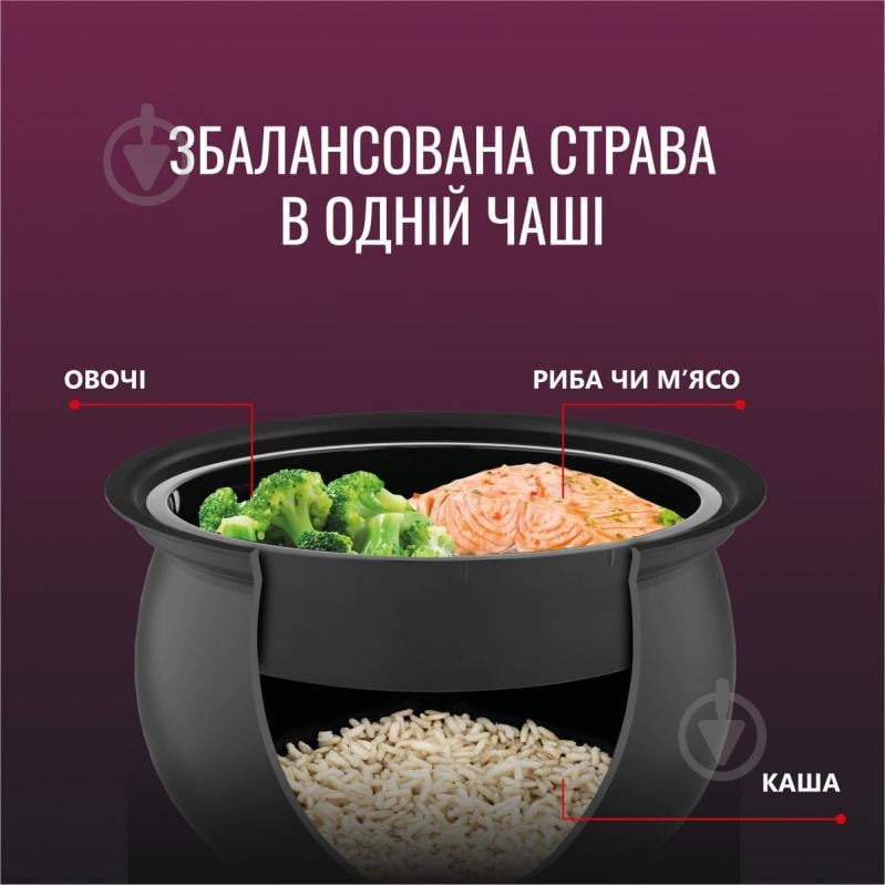 Мультиварка Tefal Fuzzy Spherical RK740532 - фото 9