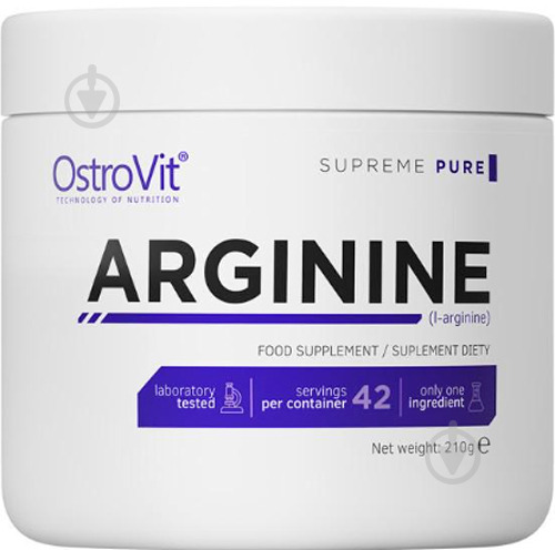 Амінокислота Ostrovit Arginine без смаку 210 г - фото 1