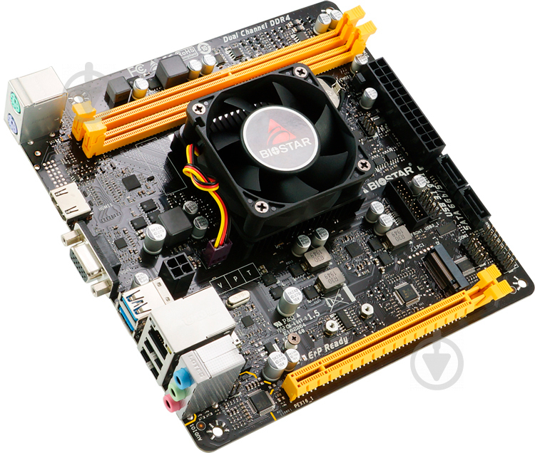 Материнская плата Biostar A10N-9830E (Integrated CPU, SoC, mini ITX) - фото 1