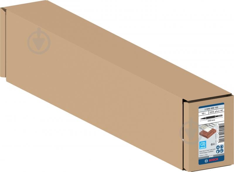 Піка Bosch SDS-plus 250 мм 10 шт. 2608690132 - фото 3
