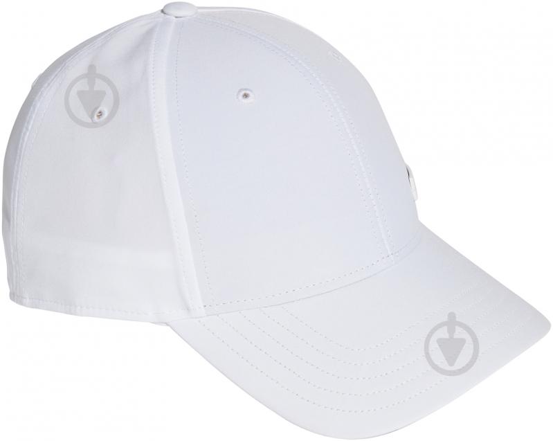 Кепка Adidas BBALLCAP LT MET GM6264 OSFW білий - фото 3