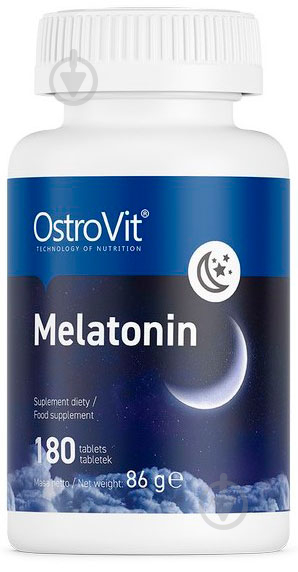 Добавка харчова Ostrovit Melatonin 180 шт./уп. - фото 1