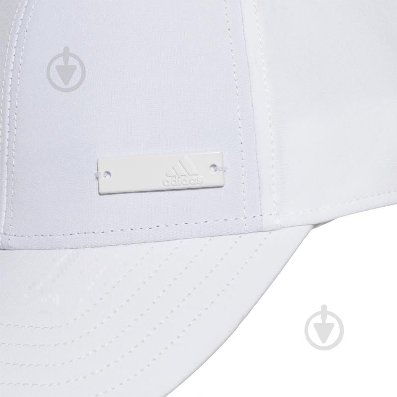 Кепка Adidas BBALLCAP LT MET GM6264 OSFM белый - фото 6