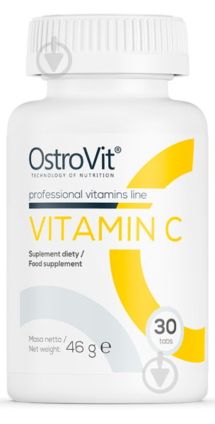 Вітамін С Ostrovit Vitamin C 30 шт./уп. - фото 1