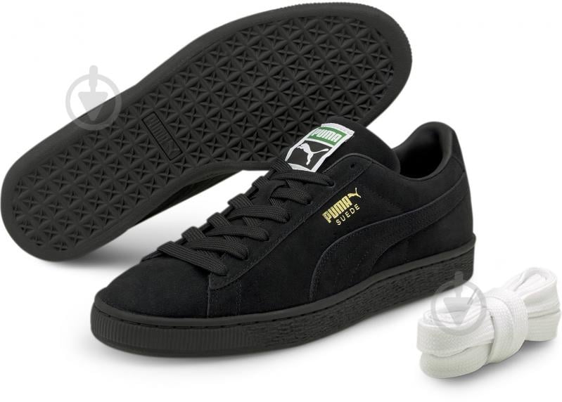 Кросівки чоловічі Puma Suede Classic XXI 37491512 р.45 чорні - фото 6