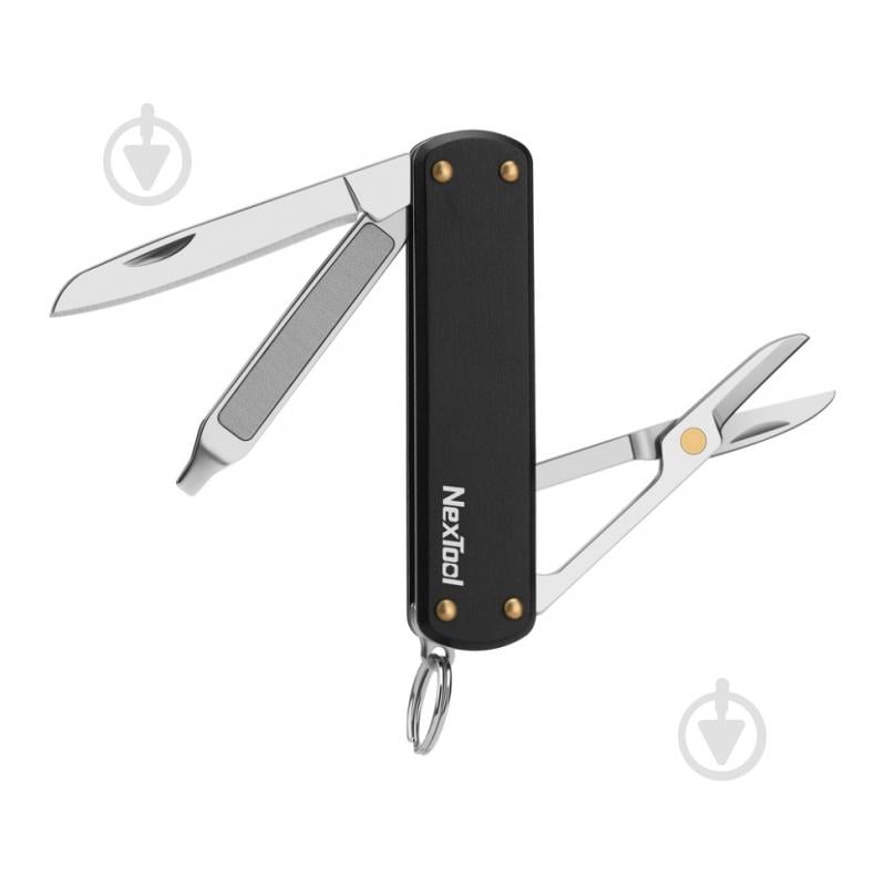 Мультитул NexTool Mini Pocket Knife, чорний (5 функций) NE0141 - фото 1 Мультитул NexTool Mini Pocket Knife, чорний (5 функций) NE0141 - фото 1