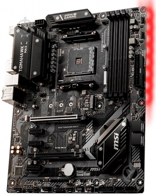Материнская плата MSI B450 TOMAHAWK MAX II (Socket AM4, AMD B450, ATX) - фото 2