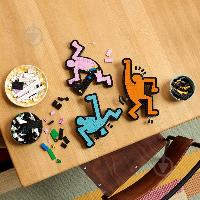 Конструктор LEGO Art Кот Гарринг Танцующие человечки 31216 - фото 5