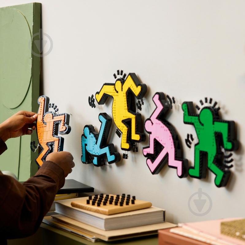 Конструктор LEGO Art Кот Гарринг Танцующие человечки 31216 - фото 6